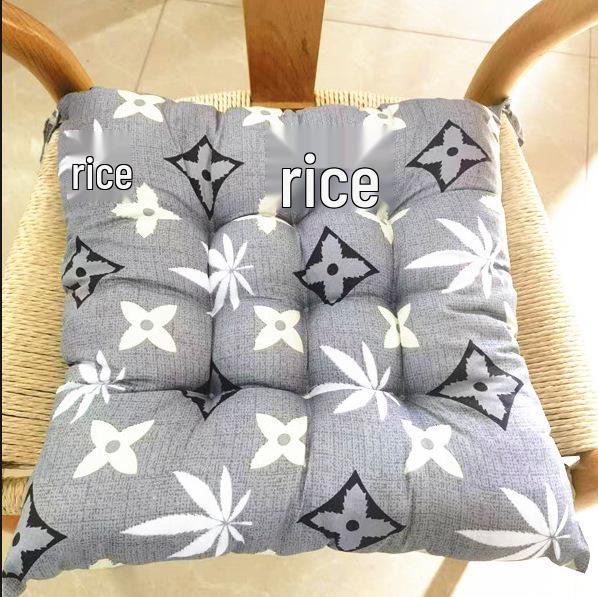 Thickened Printed Chair Seat Pad for Office, Student, or Dining Chairs