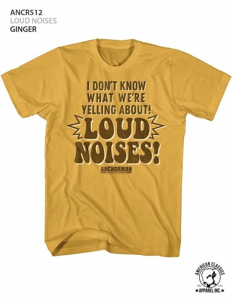 Anchorman Loud Noises Ginger Adult T-Shirt