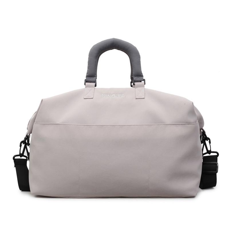 Fitness bag Large capacity dopamine travel bag Textured storage duffel bag Portable shoulder yoga exercise bag