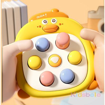 Mini Whack-a-Mole Spielzeug Niedlicher Hase Whack-a-Mole Spiel Schlagspiel Handheld Pop-Spiel Sensorisches Fidget-Spielzeug