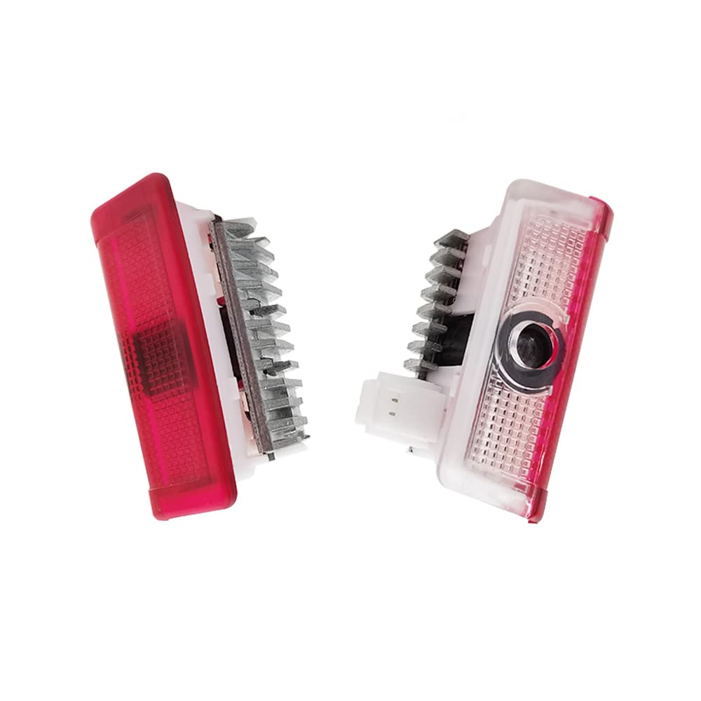 Courtesy Light, Door Welcome Light, Courtesy Lamp, For Cars, LED Logo Projection, Compatible with A/C/E/GLA/GLC/GLS/GLE CLA Class of 2 (02)