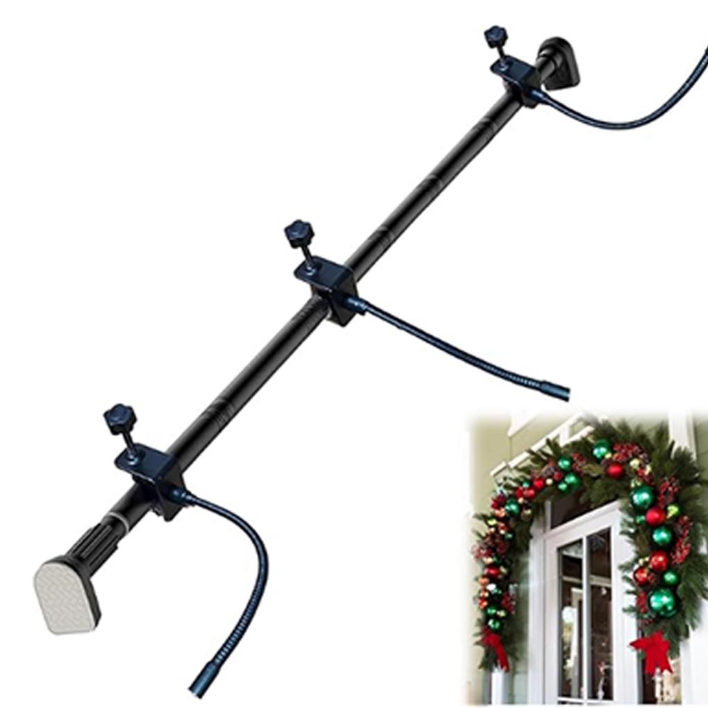 Porch Hook, Adjustable, Durable Christmas Decoration Will Damage no Screws, or to Suitable for Accessories, Etc