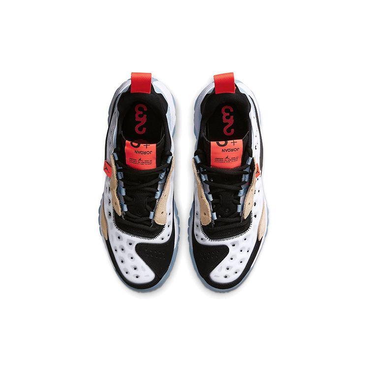 Air Jordan Delta 2 Thermo Weiß Herren Sneaker Metallic-Silber Sesam Flash-Karmesin CV8121-100