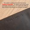 Humerpaul Leather Passport Bag  Large-capacity Multi-shot Function Coin Purse