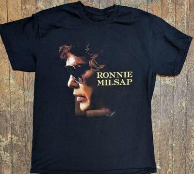 Ronnie Milsap Adult Country Black Music Unisex T-Shirt All Size