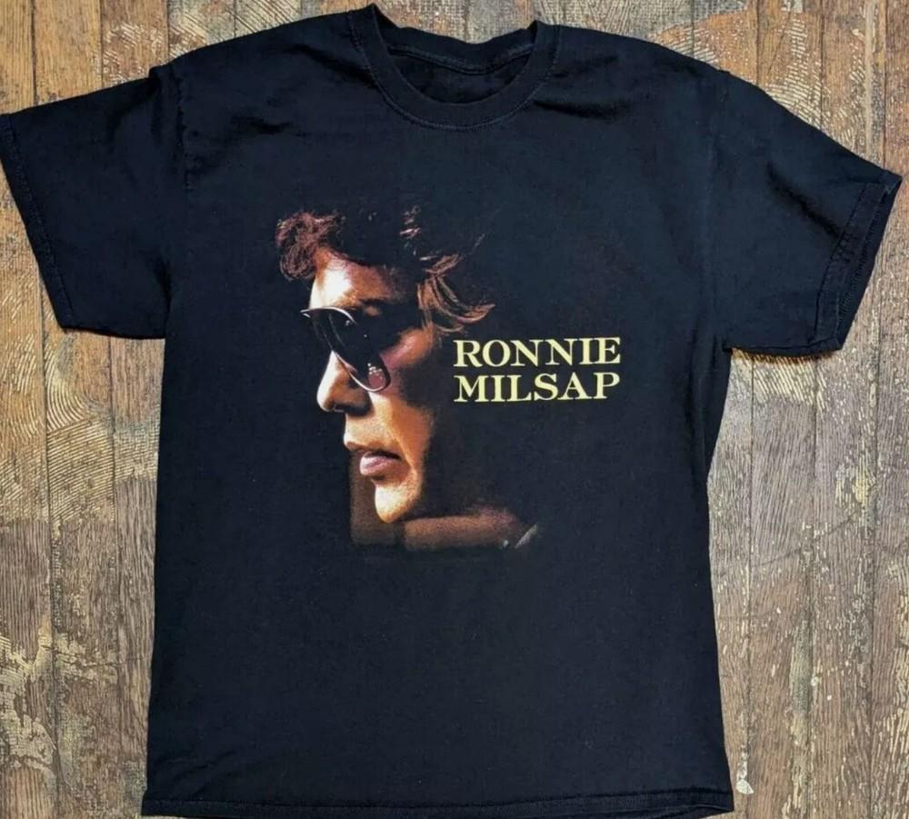 Ronnie Milsap Adult Country Black Music Unisex T-Shirt All Size