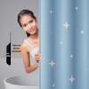 LIEI Bathroom Shower Curtain Set