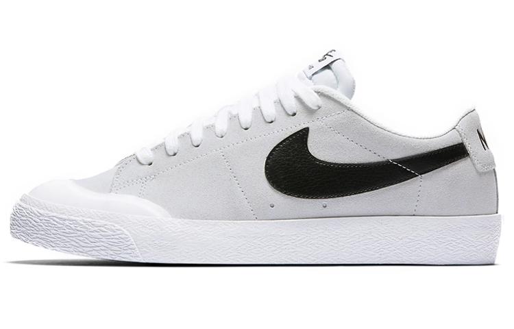 Nike Sb Blazer Low Summit White Black 864348-101 36.5