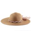 Women's Summer Straw Hat with Large Edges for Sunscreen and Vacation Dome Sun Hat