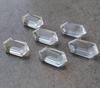 Crystal Quartz Hexagon Faceted Gemstone | Calibrated Loose Gemstone for Jewelry Making & Wholesale