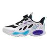 Anta Kids Lingyue Wear-Resistant Breathable Low-Top Running Shoes Kids sneaker White Black 312415536-1