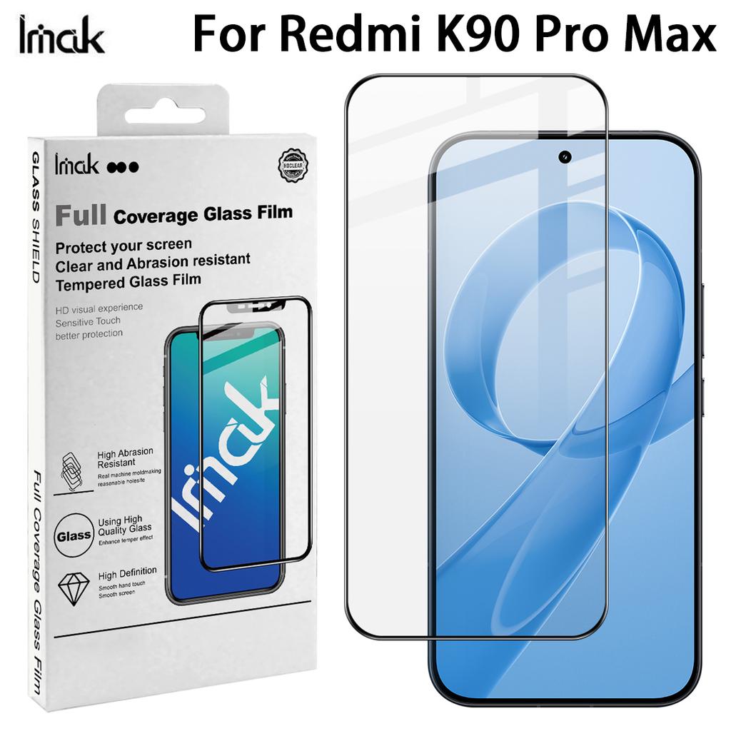 For Redmi K90 Pro Max 5G Glass IMAK Full Coverage Tempered Glass Film Pro+ Series 169mm