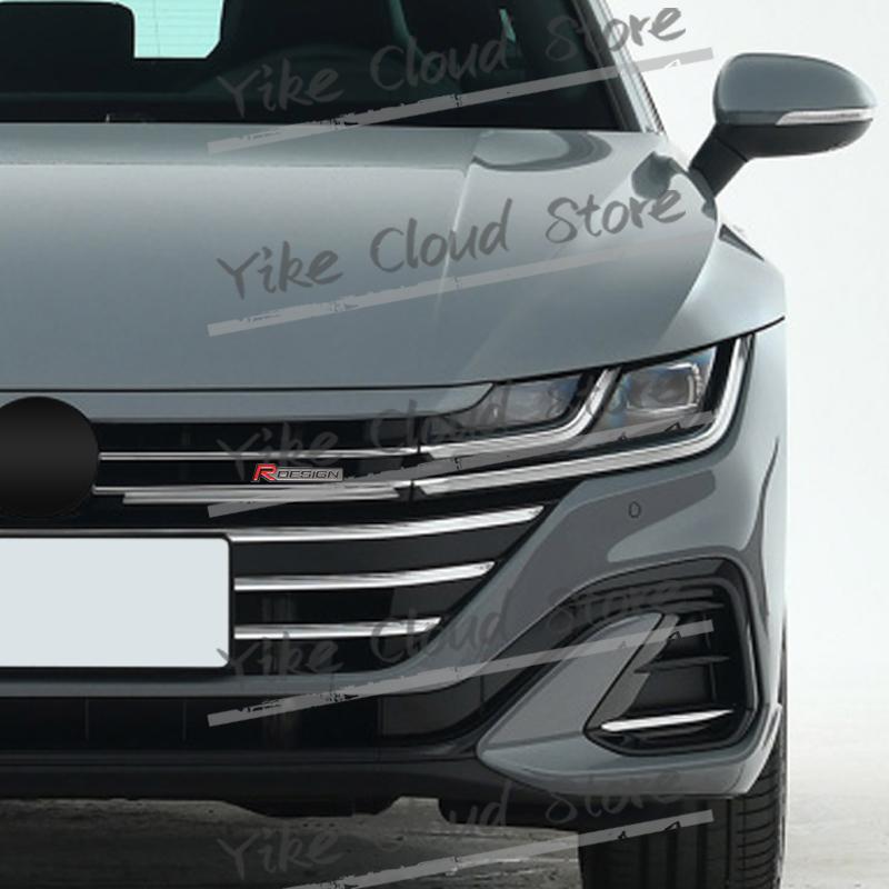 R Design Decoration Emblem 3D Sticker Metal Front Hood Grille Badge For Volvo S40 S60 S80 S90 V60 V40 XC40 XC60 XC90 XC70 V70 T6