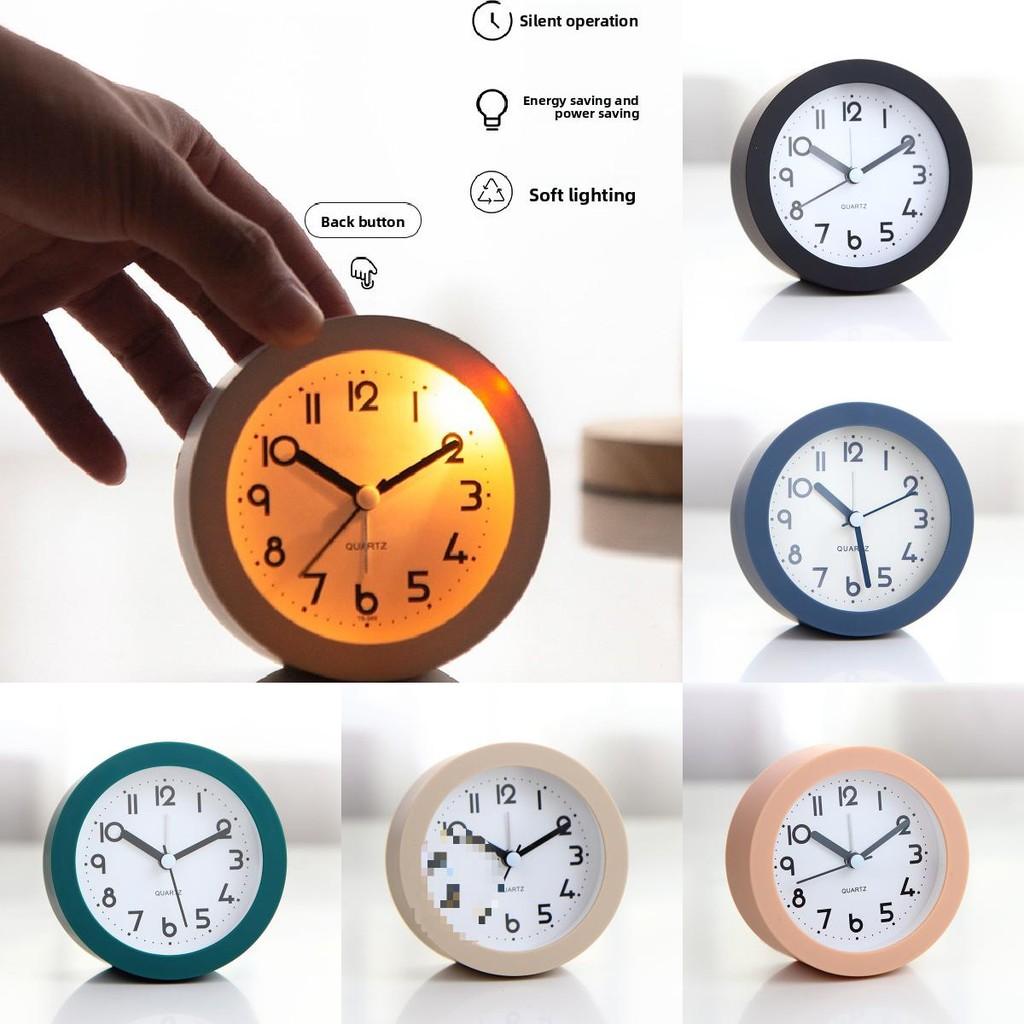 Childrens Bedroom Alarm Clock With Night Light And Battery Power For Kids Learning