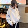 Women's European Style Hooded Fleece Cardigan - 2025 Winter Collection