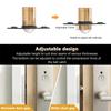 Door Latch With Screws Set Spring Catch Lock Brass Steel Adjustable Roller Ball  For Swinging Doors Closet Doors French Doors