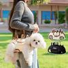 Dog Bag Outdoor Portable Breathable Traction Backpack Dog Leash Cat and Dog Harness Can Be Carried or Crossbody Cat Bag Pet Sling Pet Supplies