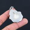 Gift For Women Jewelry Pendant 925 Sterling Silver Natural Scolecite Gemstone