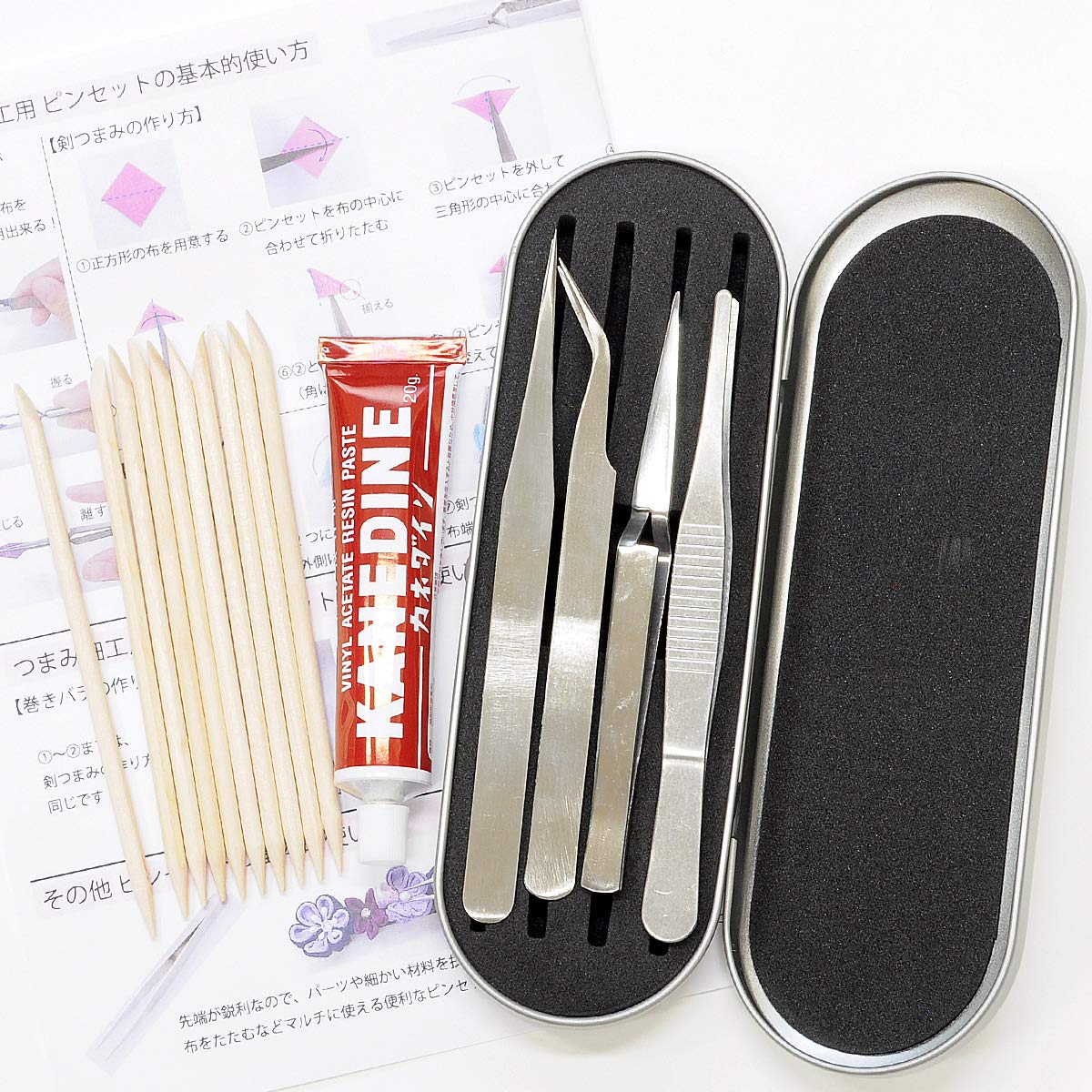 

MYmama Tsumami Zaiku Starter Set with Recipes (6-Piece Set) (63546)