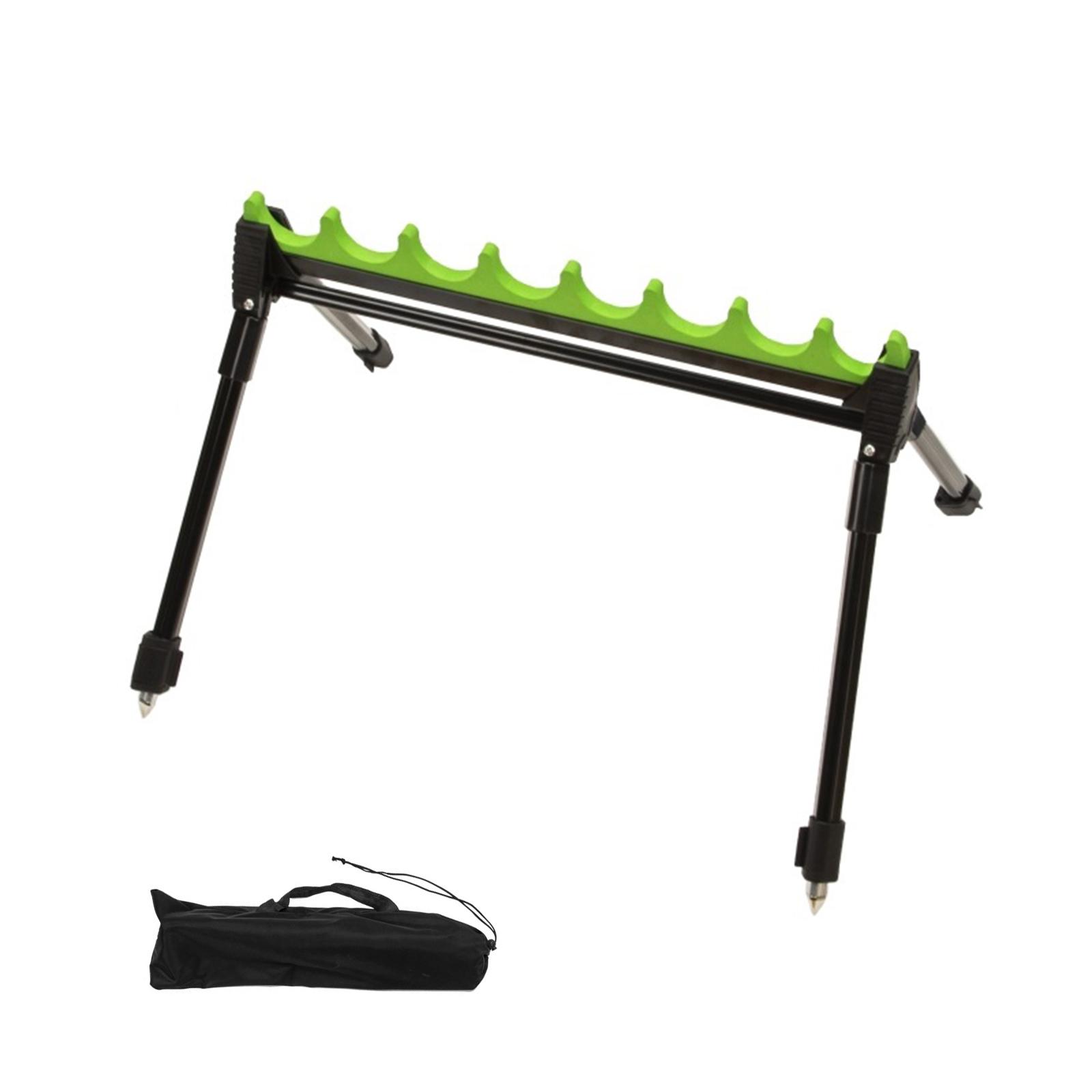 

Регулируемый 2-секционный держатель для удочки из цинкового сплава с 4 ножками