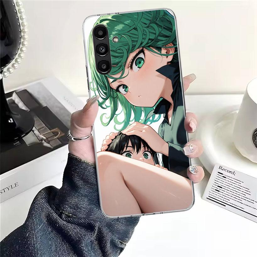 One P-Punch-Man Tatsumaki Phone Case For Samsung Galaxy A13 A14 A15 A16 A17 A53 A54 A55 A56 A57 A33 A34 A35 A36 A37 A23 A24 A25