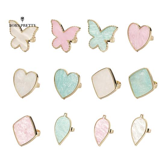 Praktyczne ozdoby do paznokci w kolorze paznokci Talerz Wygodna konsystencja Delikatna gładka