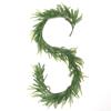 Artificial Christmas Wreath: Soft PE Pine Needles & Cypress with Norfolk Pine Greenery