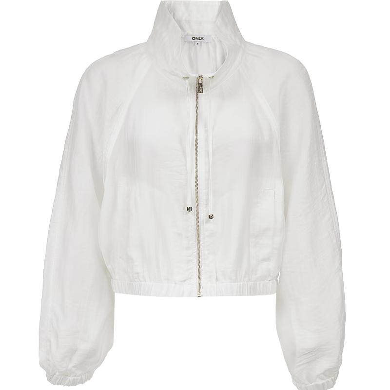 

ТОЛЬКО Женская 2025 Весенняя Куртка Стойка Воротник Свободного Кроя Короткая XS