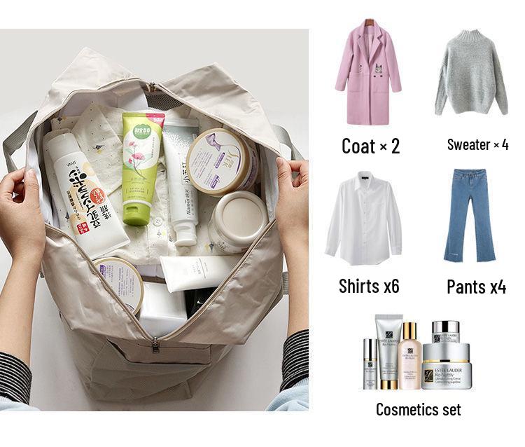 Large-Capacity Multifunctional Travel Bag: Waterproof Student, Luggage, Quilts & Carry-On Storage