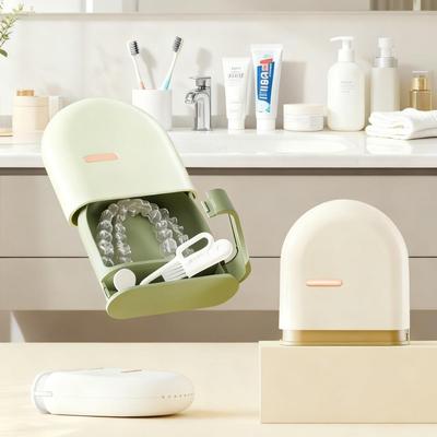 Treinadores e proteções dentárias – Casos e caixas para proteções dentárias