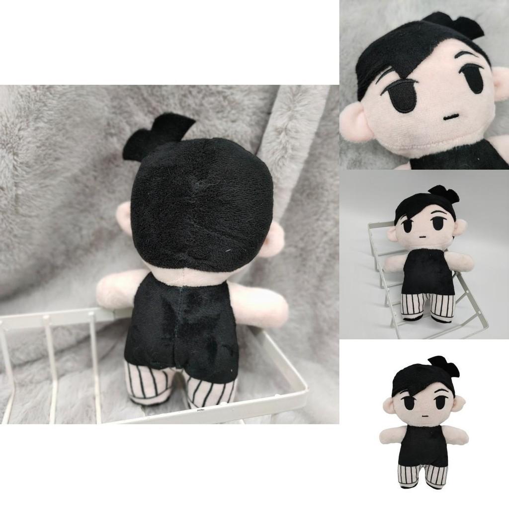 Omori Sunny Spiel Plüschtier - Perfekt reproduzierte Horror-Thema Brünette Schurkenpuppe für Heimdekorationen und Geschenke