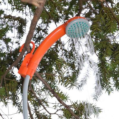 Tragbare Campingdusche Outdoor Campingdusche Pumpe Wiederaufladbarer Duschkopf Outdoor Campingausrüstung Wandern Reisebedarf