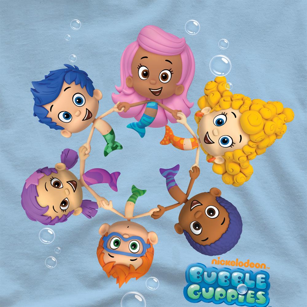 Bubble Guppies Unisex Adult Characters T-Shirt