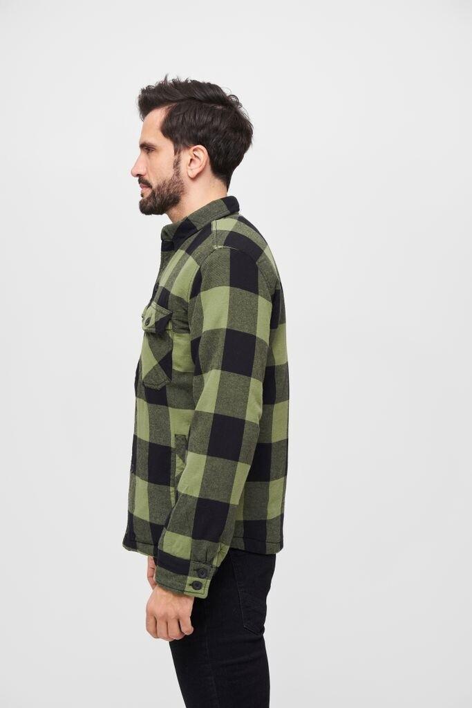 Winter Jacket Brandit Lumberjacket (9478) Black/olive