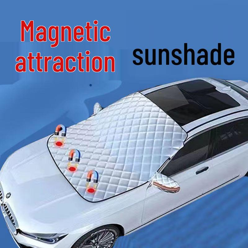 All-Season Windshield Cover: Magnetic Anti-Freeze & Sun Block Protection for Cars