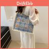 Sac Cabas Grande Capacité Tendance Pour Femmes Dans Des Couleurs Élégantes Noir Beige Vert Printemps