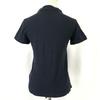 MARGARET HOWELL Japan Made Short Sleeve Polo Shirt Navy Size 2 Ladies Cotton Tops(USED)