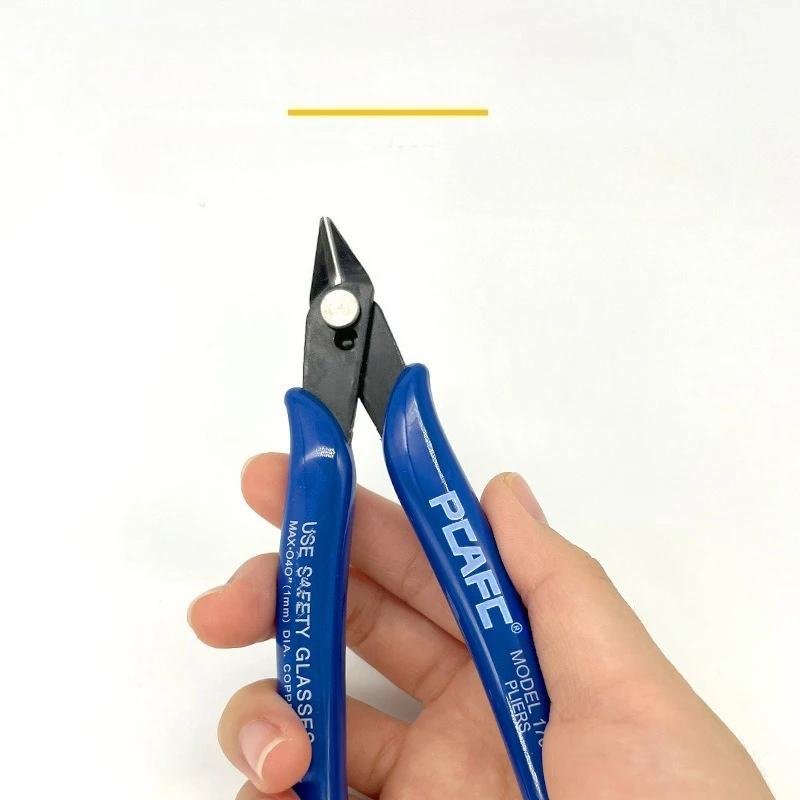 Oblique Pliers Carbon Steel Pointed Nose Pliers Small Wire Clipping Pliers DIY Handmade Nozzle Pliers