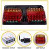 Wireless Magnetic LED Truck Tail Light Trailer Rear Signal Warning Brake Light Lamp For Towing Caravans Camper Lorry Van