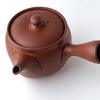 Tokoname Ware Large Teapot with Ceramic Tea Strainer, Ceramesh, 480ml, Made in Japan (Red Clay)