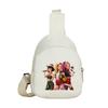K-Pop Dämonenjäger Bedruckte Kawaii Brusttasche für Jungen Mädchen Umhängetasche Student Tragbar Crossbody-Tasche Brusttasche Weihnachten Kindergeschenk