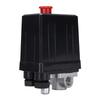 Air Compressor Pressure Switch 240V 15A 4 Holes Effective Adjustment Pressure Switch Control Valve