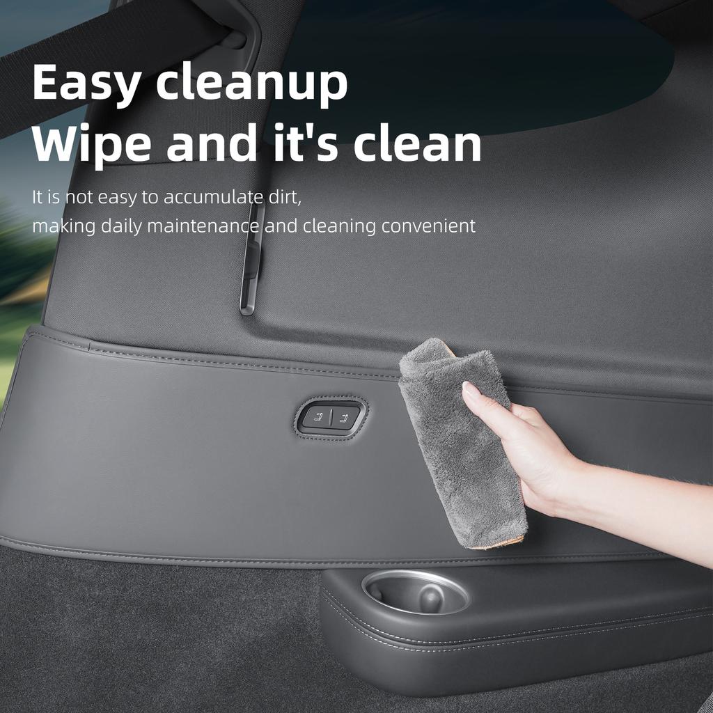For Telsa 6 Seater Model YL Protective Pad For Side Panel Of Third-row Seat,Rear Seat Side Protection Pad,Interior Accessories