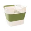 Folding Dirty Clothes Basket Hollow Out Moisture-proof Household Laundry Basket High-capacity Student Dormitory Clothes Baskets
