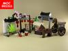 MOC Tijolos Cidade Chinesa Loja de Varejo Mini Vista de Rua Lanternas charadas KY5008 blocos de construção figura brinquedos Bonecas de Criança presente