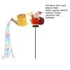 Solar Lights Outdoor Santa Watering Can Kettle Lights LED Fairy Lights Waterproof Metal Garden Lantern for Yard Patio Lawn Pathway