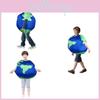 Divertido Disfraz de la Tierra para Niños Ideal para Fiestas de Halloween y Eventos de Cosplay Perfecto para Edades Menores de 17