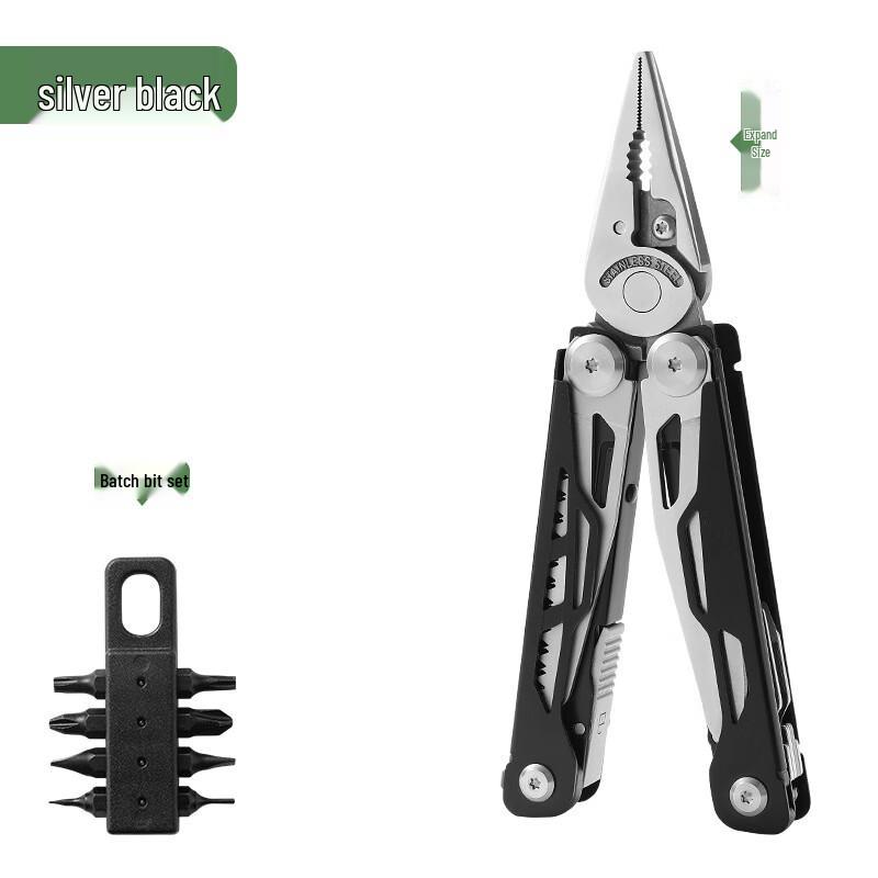 Poolian Multi-tool Pliers with Screwdriver Bits