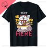 Kawaii Japan RaUnisex Cat Print Tshirt Animated Cat Love Round Cut Cotton Tshirt Harajuku Unisex Unisex Summer Streetwear O-neck Tops Unisex