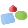3Pcs Bottle Opener Non-slip Rubber Dining Gadget Round Can Opener for Home